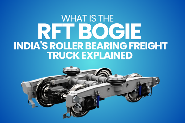 What Is the RFT Bogie? India’s Roller Bearing Freight Truck Explained