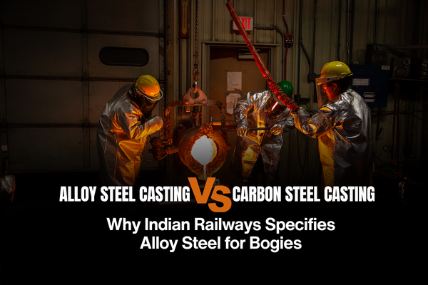 alloy steel casting railway bogies India