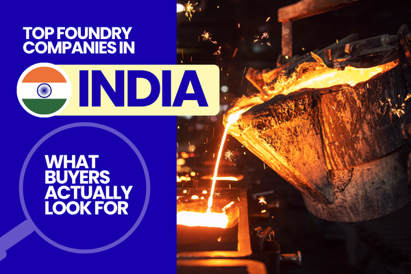 Top Foundry Companies in India — What Serious Buyers Actually Look For